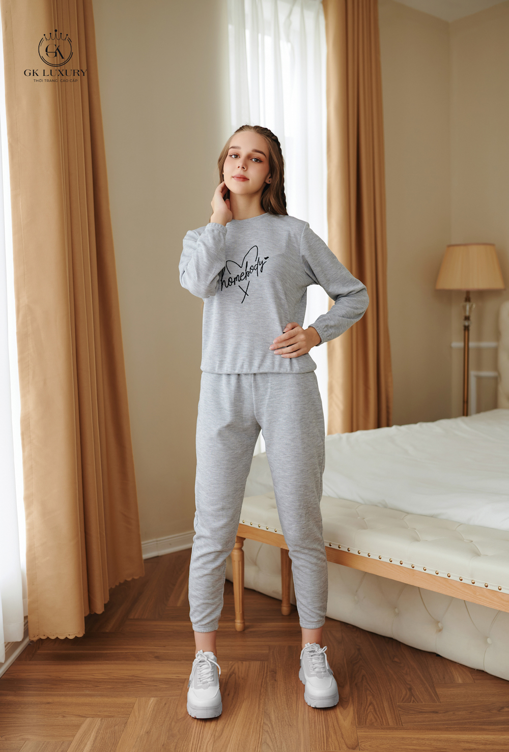 Bộ thun tổ ong dài tay GK66